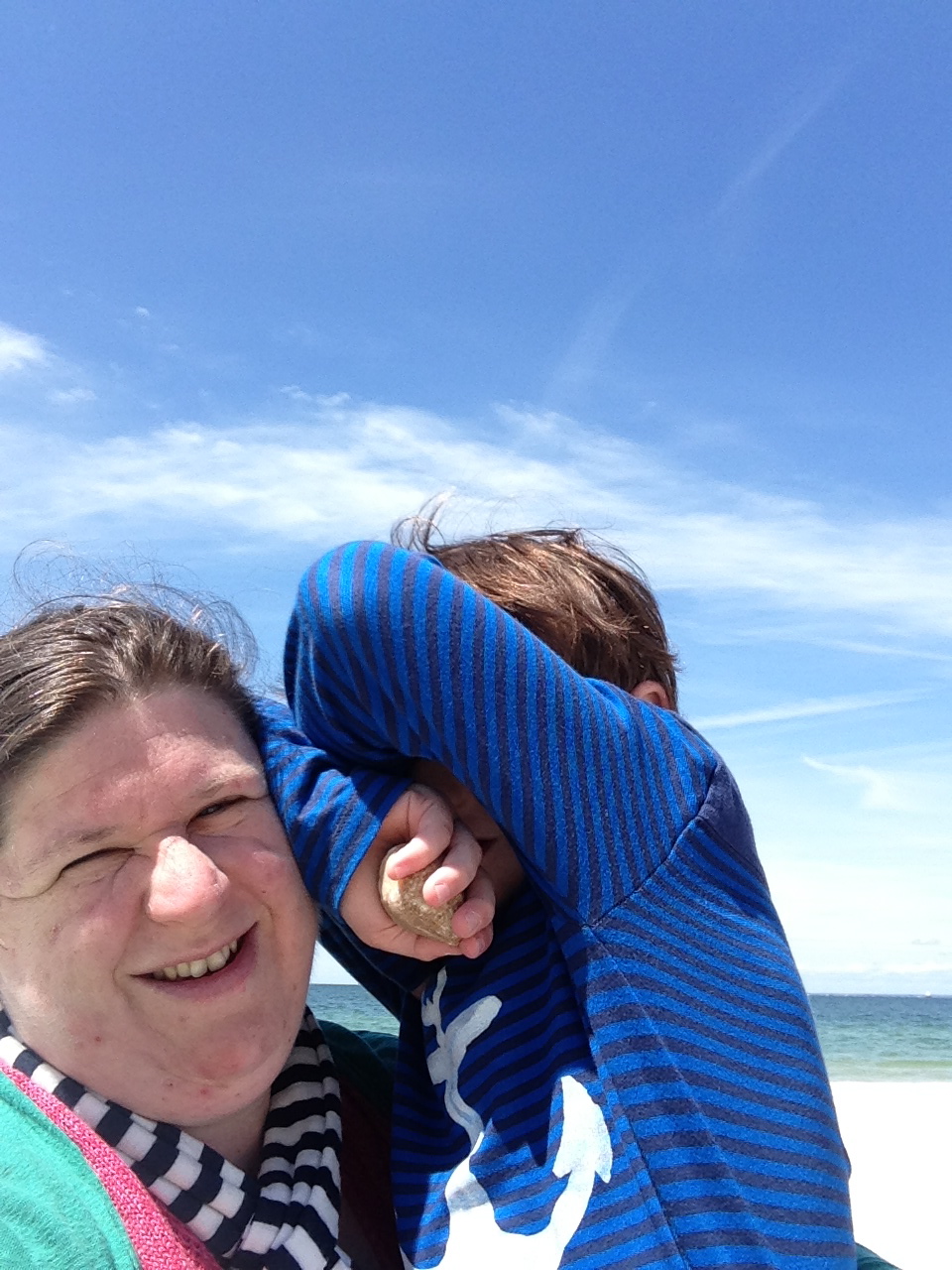 Hiding from the inevitable.