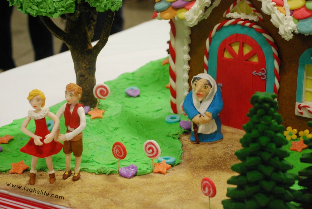 Hansel & Gretel house.  This was my choice for best in show.  I loved all the details.  They also made a delicious classic gingerbread that had a slight caramelized taste.