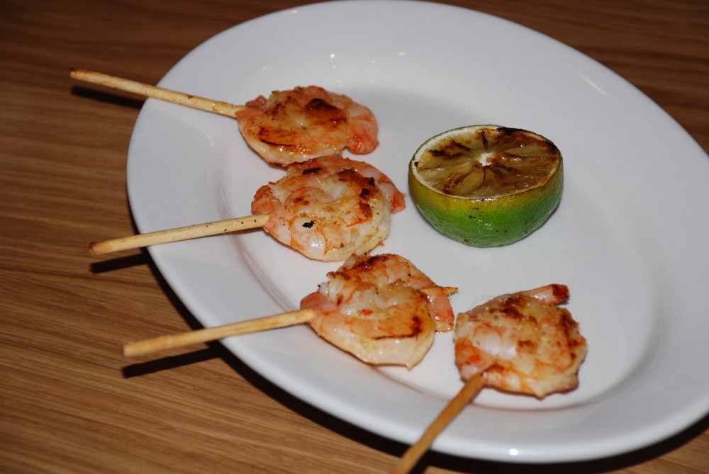 Another favourite of my shrimp loving daughter's.  A perfectly simple grilled shrimp marinated in lemongrass with really subtle flavours.