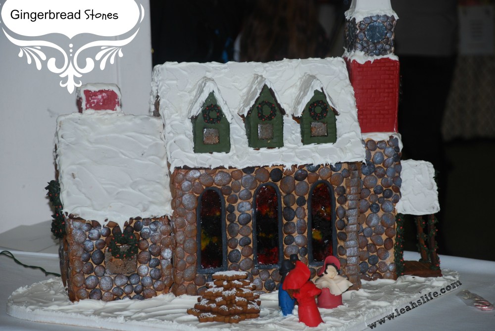 This was a gorgeous stone church.  I didn't realise until someone told me that each of the stones are gingerbread.  All these amazing gingerbread structures made it very difficult to choose winners.