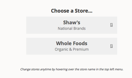 Choose a store.  I look forward to when this list grows a bit more, but for now it covers the basics.