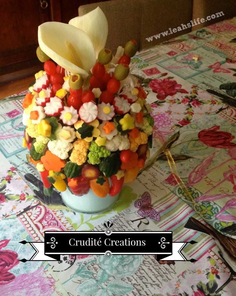 This bouquet of vegetables is as tasty as it looks.