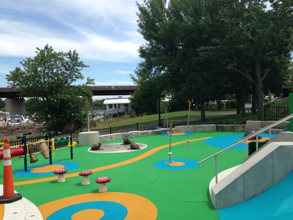 Playground at Assembly Row.