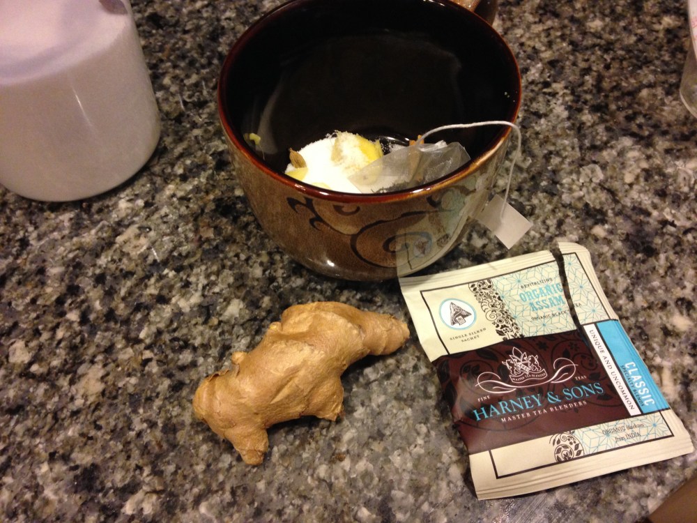 Fragrant Chai mix ingredients awaiting boiling water.