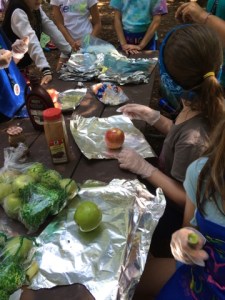 Camp food from canned to farm fresh.