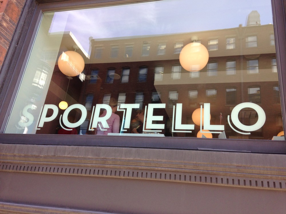 Fort Point's Sportello is family-friendly. It is a perfect spot for the whole family to have a delectable lunch after a visit to the ICA or the Children's Museum.