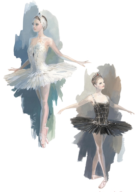Design and rendering by Robert Perdziola courtesy of Boston Ballet