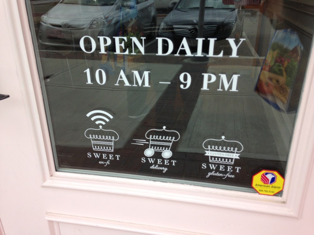 Sweet Cupcakes at Chestnut Hill Square