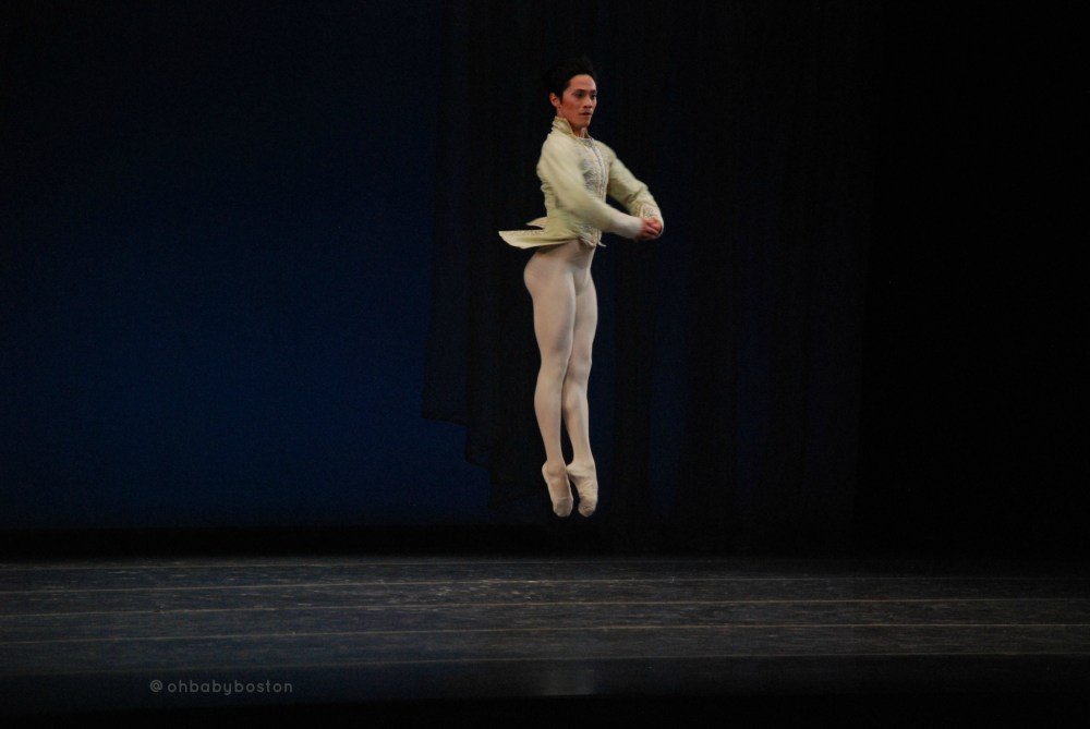 Principal Jeffrey Cirio in Balanchine's Theme and Variations.