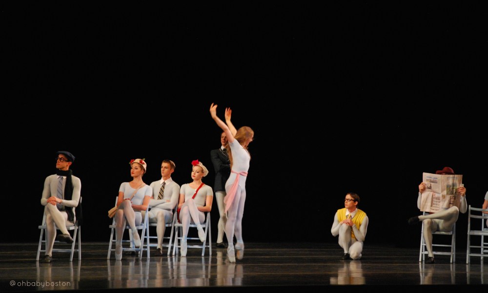 The Concert choreographed by Jerome Robbins has the audience laughing out loud throughout the piece.  