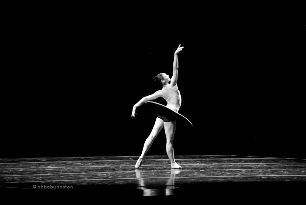 Principal Kathleen Breen Combes in The Vertiginous Thrill of Exactitude, part of Boston Ballet's Thrill of Contact. 