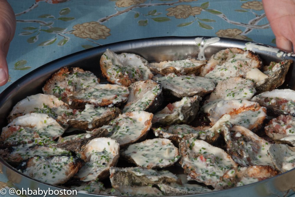 Grilled Oysters
