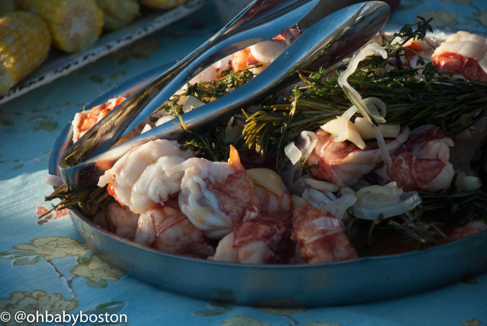 Gorgeous lobster perfectly cooked.  Is there anything more beautiful?